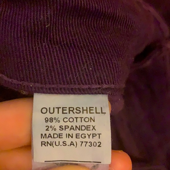 Purple Denim Flares - Picture 4 of 5